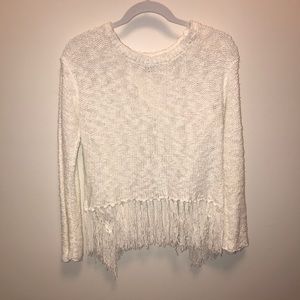 HOST PICK American Eagle fringe sweater